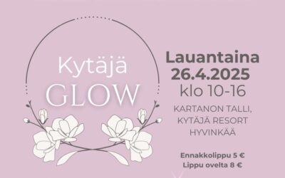 Kytäjä GLOW – Olemme mukana!
